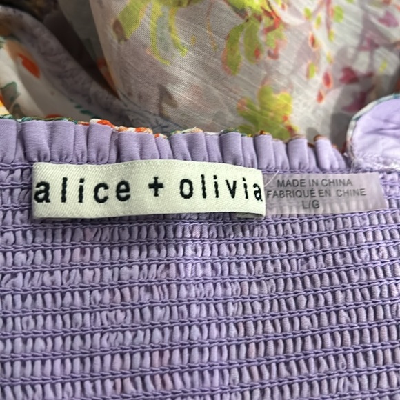 Alice + Olivia Rowen Minidress size Large, worn once, perfect condition - Picture 3 of 3